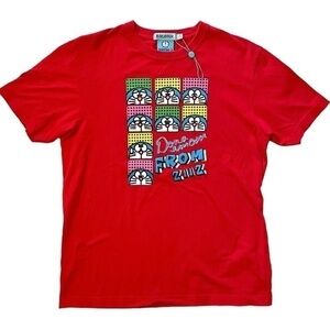 NWOT Doraemon x Baleno "Doraemon from 2112" Red T-Shirt - Official Merchandise